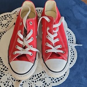 Converse Red Kids Sneakers